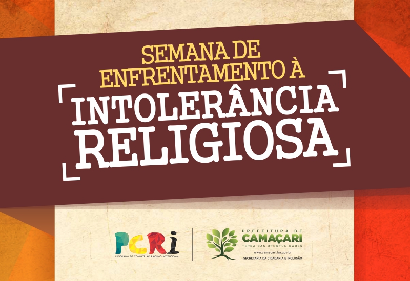 Camaçari promove a a 1ª Semana de Enfrentamento à Intolerância Religiosa (Foto: Divulgação)