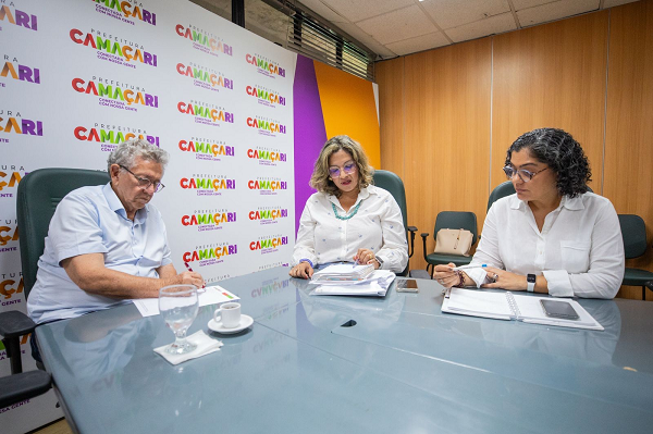 Projetos já estão em andamento e foram pauta de uma reunião estratégica entre o prefeito Luiz Caetano e representantes das secretarias de Saúde do Município (Sesau) e da Saúde do Estado da Bahia (Sesab) (Foto: Ascom/PMC)