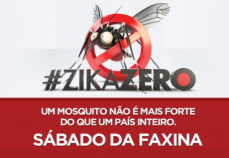 Prefeitura promove Sábado da Faxina. Não dê folga para o mosquito Aedes 