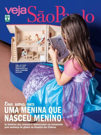 História foi capa da revista Veja São Paulo (Foto: Reprodução)
