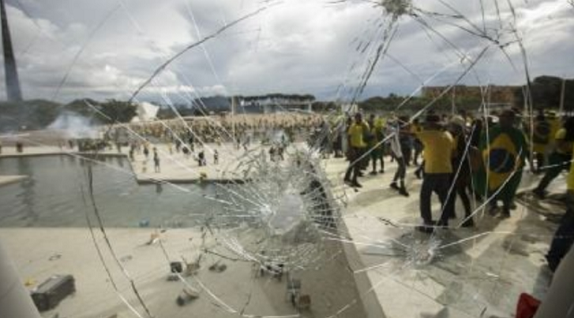 Ataques de 8 de Janeiro (Foto: Joedson Alves/Agência Brasil)