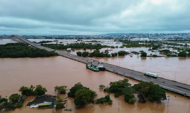 O Rio Grande do Sul já registra 56 mortes devido às fortes chuvas que atingem o estado desde o início da semana (Foto: Reprodução)