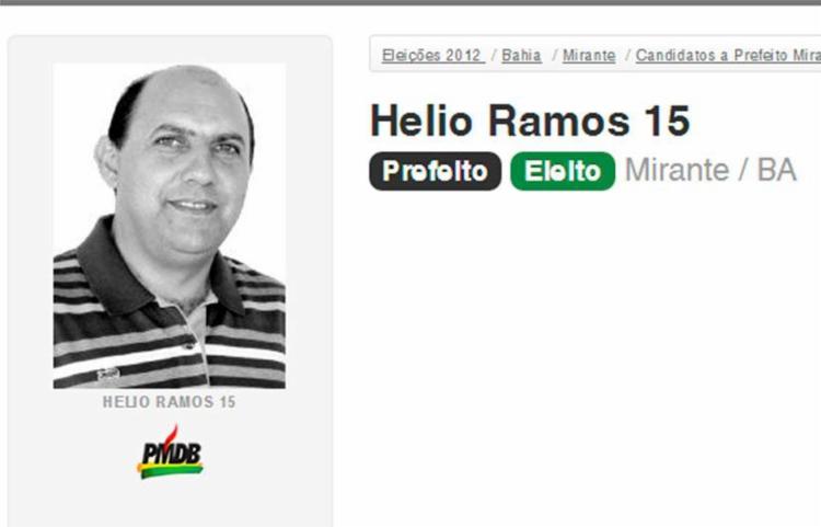 Hélio Ramos está afastado do cargo desde outubro de 2015