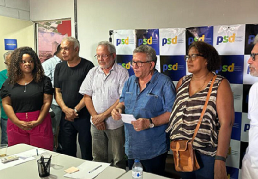 Apesar do apoio, Caetano ainda não decidiu se será candidato a prefeito nas eleições de 2024 (Foto: Divulgação/PSD)