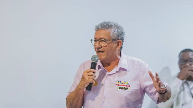  Luiz Caetano também afirmou que 'vice não é candidato a vice' (Foto: Divulgação Divulgação/Henrique Brinco)